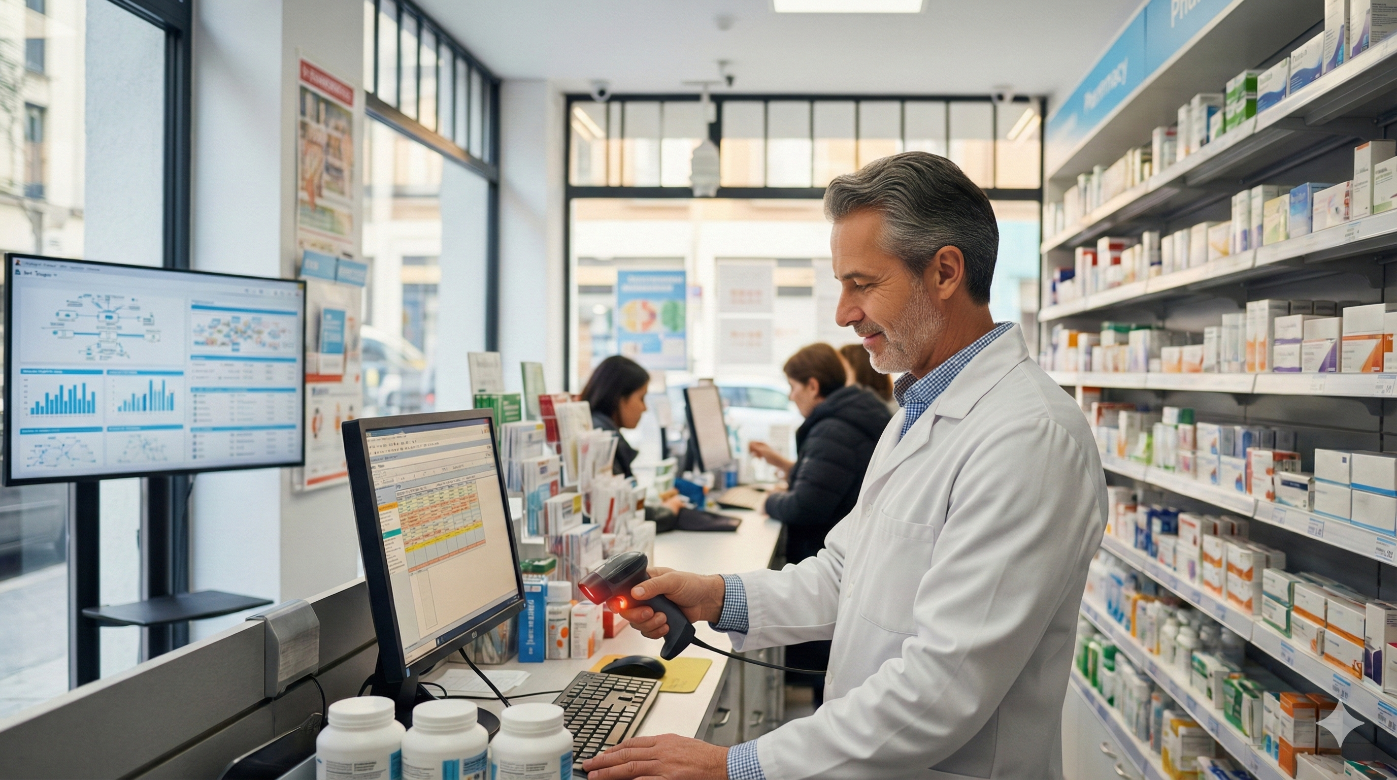 Healthcare Professional Using Tablet